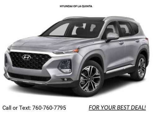 2019 Hyundai Santa Fe Ultimate suv Silver - - by for sale in La Quinta, CA