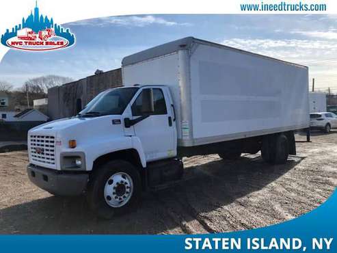 2007 GMC C7500 24' FEET DIESEL BOX TRUCK NON CDL 24FT-new jersey for sale in STATEN ISLAND, NY