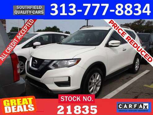 👍2017 NISSAN ROGUE Bad Credit Ok Guaranteed Financing $500 Down... for sale in Southfield, MI