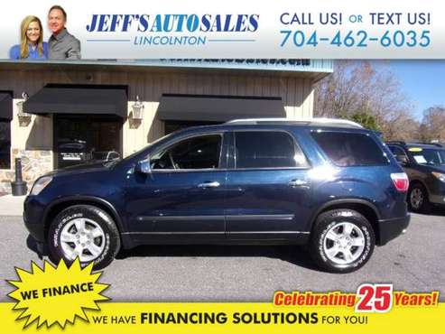 2009 GMC Acadia SLE-1 FWD - Down Payments As Low As $1000 - cars &... for sale in Lincolnton, NC