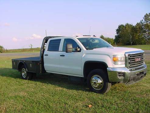 2015 GMC 3500 crew cab 4x4 - cars & trucks - by owner - vehicle... for sale in Bonham, TX