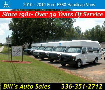 2010-2014 Ford E350 Vans - cars & trucks - by dealer - vehicle... for sale in Westfield, NC, NC