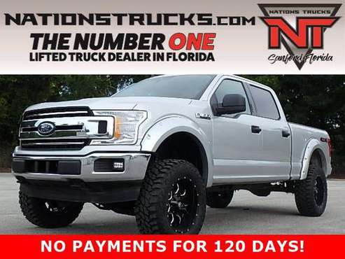 2019 FORD F150 XLT Super Crew 4X4 LIFTED TRUCK - LOW MILES - cars &... for sale in Sanford, FL