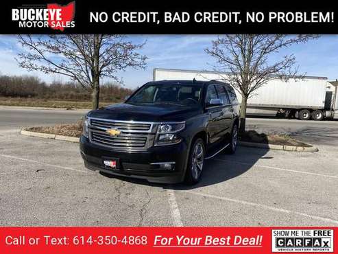 2015 Chevy Chevrolet Tahoe LTZ suv Black - cars & trucks - by dealer... for sale in Columbus, OH