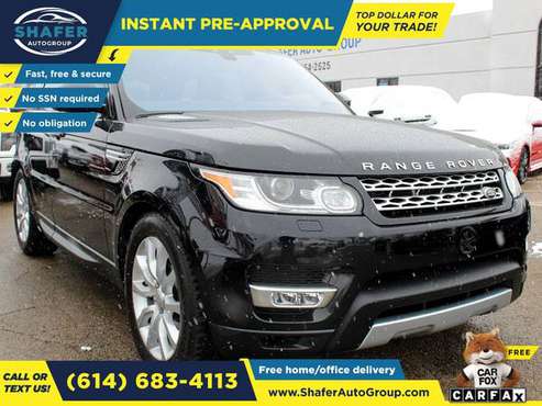 $587/mo - 2017 Land Rover RANGE ROVER SPO HSE - Easy Financing! -... for sale in Columbus, OH
