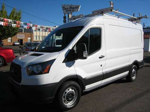 2015 FORD TRANSIT T-150 MID ROOF CARGO VAN**LADDER RACK** - cars &... for sale in Portland, OR