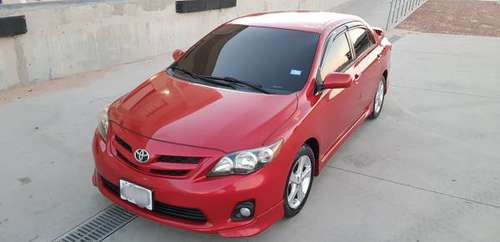 Toyota Corolla S 2012 - cars & trucks - by owner - vehicle... for sale in El Paso, TX