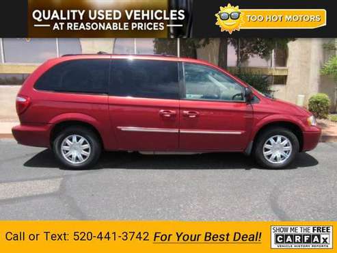 2006 Chrysler Town and Country LWB Touring van Inferno Red Crystal for sale in Tucson, AZ