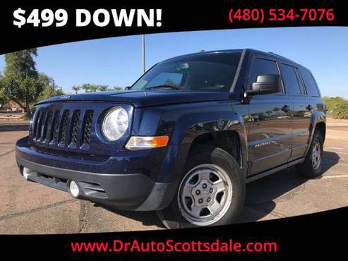 2016 *Jeep* *Patriot* *FWD 4dr Sport* Blue - cars & trucks - by... for sale in Scottsdale, AZ