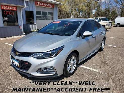 2017 Chevrolet Cruze LT - - by dealer - vehicle for sale in Forest Lake, MN