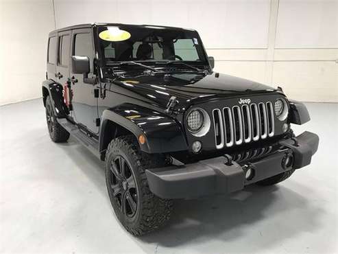 2017 Jeep Wrangler Unlimited Sahara with - cars & trucks - by dealer... for sale in Wapakoneta, OH