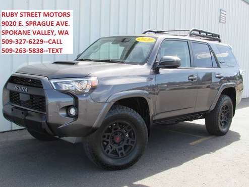 2020 Toyota 4Runner Off-road TRD Pro 4x4 - cars & trucks - by dealer... for sale in Spokane Valley, WA