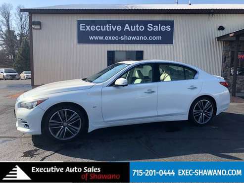 2014 Infiniti Q50 4dr Sdn Premium AWD - - by dealer for sale in Shawano, WI