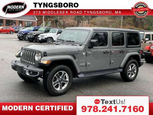 2018 Jeep All-New Wrangler Unlimited Unlimited Sahara - cars &... for sale in Tyngsboro, MA