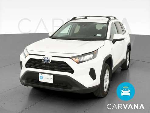2019 Toyota RAV4 Hybrid LE Sport Utility 4D suv White - FINANCE... for sale in Wayzata, MN