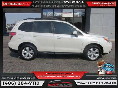2015 Subaru FORESTER 2 5I 2 5 I 2 5-I PREMIUM PRICED TO SELL! - cars for sale in Belgrade, MT