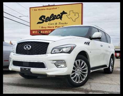 2015 Infiniti QX80 Crossover - - by dealer - vehicle for sale in Grand Prairie, TX
