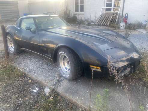 1980 Corvette 4 Speed RARE Factory Black with White Leather LOOK! -... for sale in Huntington, NY