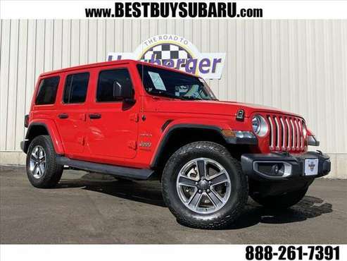 2018 Jeep Wrangler Unlimited Sahara - - by dealer for sale in Colorado Springs, CO