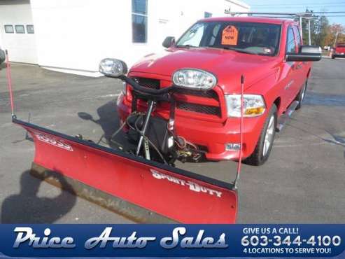 2012 RAM Ram Pickup 1500 ST 4x4 4dr Quad Cab 6.3 ft. SB Pickup Fully... for sale in Concord, NH