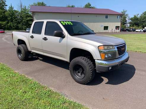 2005 GMC Canyon SLE Z85 Crew Cab 4WD w/1SC for sale in Pipersville, PA