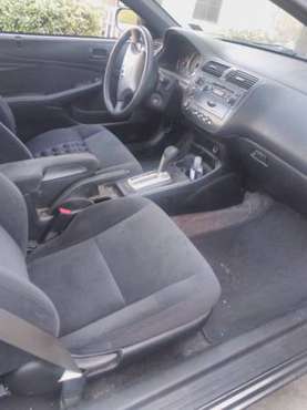 2005 honda civic 2dr ex automatic currently reg and smog - cars &... for sale in Pittsburg, CA