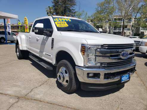 2018 FORD F-350 LARIAT CREWCAB DUALLY 4X4 - - by for sale in Red Bluff, CA