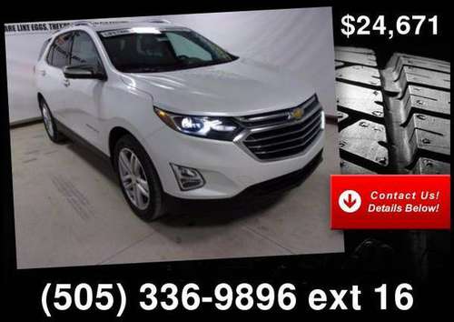 2019 Chevrolet Chevy Equinox Premier - cars & trucks - by dealer -... for sale in Moriarty, NM