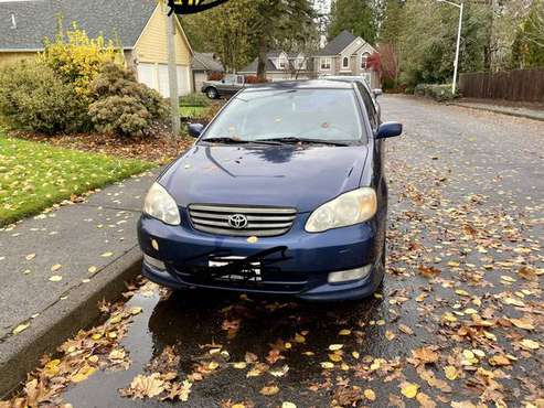 2004 Midnight Blue Toyota Corolla - cars & trucks - by owner -... for sale in Vancouver, OR