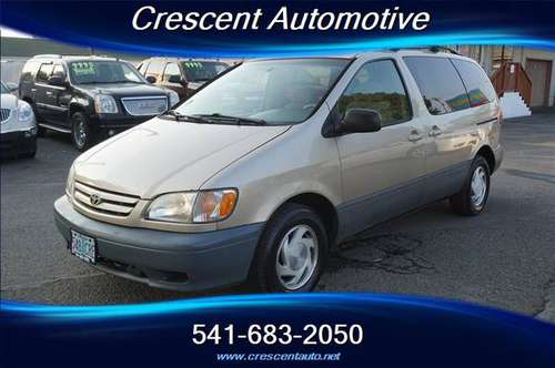 ☾ 2001 Toyota Sienna LE Minivan ▶ Sale Price ▶ Great Value ▶ ▶ -... for sale in Eugene, OR