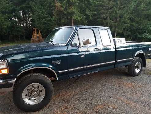 95 Ford F-250 4x4 Powerstroke - cars & trucks - by owner - vehicle... for sale in Castle Rock, OR