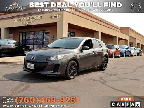 2013 Mazda Mazda3 with Service Records - cars & trucks - by dealer -... for sale in Palm Desert , CA