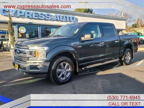 2018 FORD F150 CREW CAB 4WD LOW MILES - - by dealer for sale in Auburn , CA