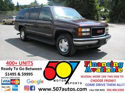 1997 GMC Suburban 1500 4WD - - by dealer - vehicle for sale in Roy, WA