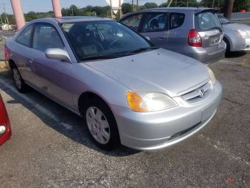2002 Honda Civic Coupe EX - cars & trucks - by owner - vehicle... for sale in Hyattsville, District Of Columbia