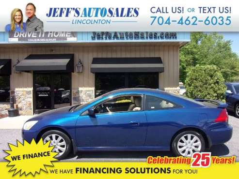 2006 Honda Accord EX V-6 Coupe AT w/XM Radio - Down Payments As Low for sale in Lincolnton, NC