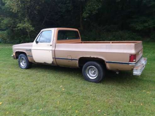 1986 Chevy truck Pictures show Body & Box Pretty Clean for sale in Hickory Corners, MI