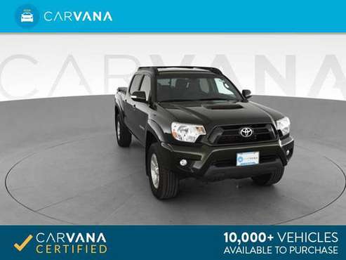 2014 Toyota Tacoma Double Cab Pickup 4D 5 ft pickup Green - FINANCE for sale in Richmond , VA
