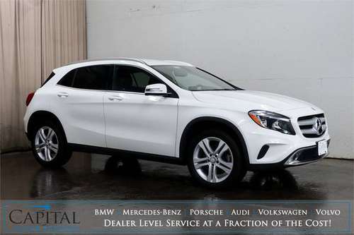 Mercedes GLA Turbo Hatchback Crossover! 2016 For UNDER $20k! - cars... for sale in Eau Claire, IA