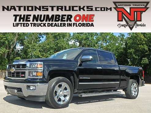 2014 CHEVY 1500 LTZ Z71 Crew Cab - SUNROOF / BACK UP CAM for sale in Sanford, FL