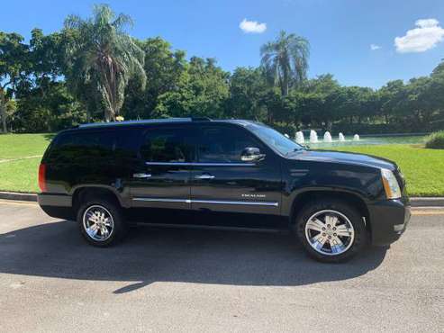 2012 ESCALADE ESV PREMIUM 44,000 Miles!! - cars & trucks - by owner... for sale in Fort Lauderdale, FL