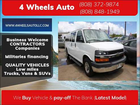 2016 Chevrolet Express Passenger RWD 3500 LT/24K m/☏: for sale in Honolulu, HI
