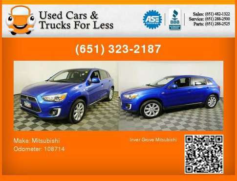 2015 Mitsubishi Outlander Sport - cars & trucks - by dealer -... for sale in Inver Grove Heights, MN