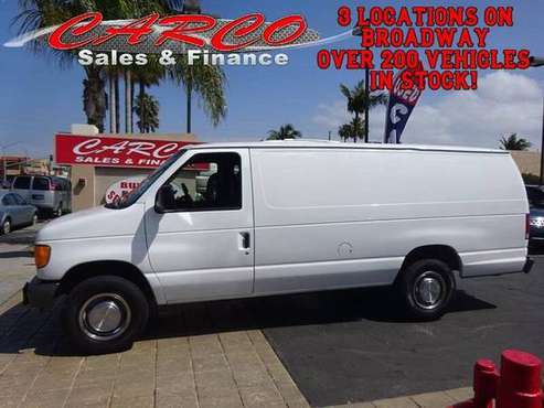 2004 Ford E-350 Extended DIESEL VAN! TAKE IT WITH 2000 DOWN OAC for sale in Chula vista, CA