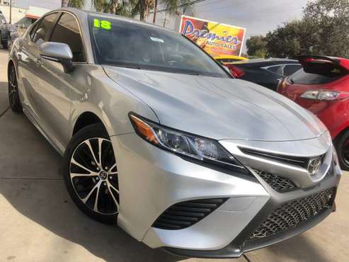 18' Toyota Camry SE, 4 Cyl, FWD, Auto, Leather, One Owner, Clean for sale in Visalia, CA