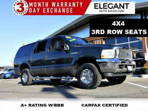 2003 Ford Excursion LARIAT LEATHER 4X4 3RD ROW SEAT LOW MILES Premium for sale in Beaverton, OR
