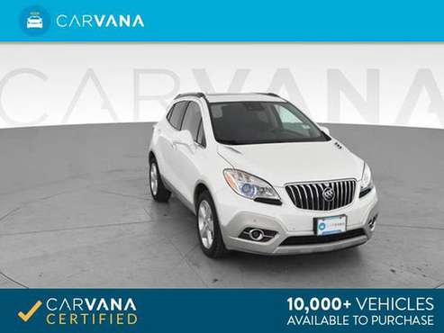 2015 Buick Encore Premium Sport Utility 4D suv White - FINANCE ONLINE for sale in Cleveland, OH