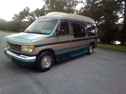 1993 Ford Conversion Van - cars & trucks - by owner - vehicle... for sale in Bluffton, GA