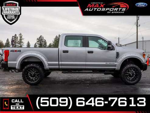 $608/mo - 2017 Ford F-250 MAXED OUT LARIAT DIESEL - LIFETIME... for sale in Spokane, WA