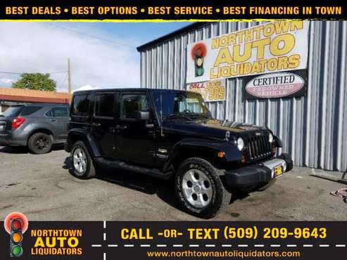 *2013* *Jeep* *Wrangler Unlimited* *Sahara* for sale in Spokane, WA